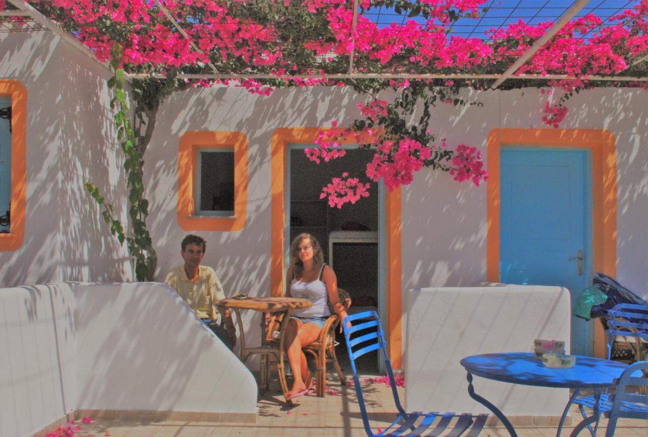 Santorini Camping & Hostel ثيرا المظهر الخارجي الصورة